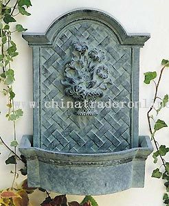 Latticework Wall Fountain from China